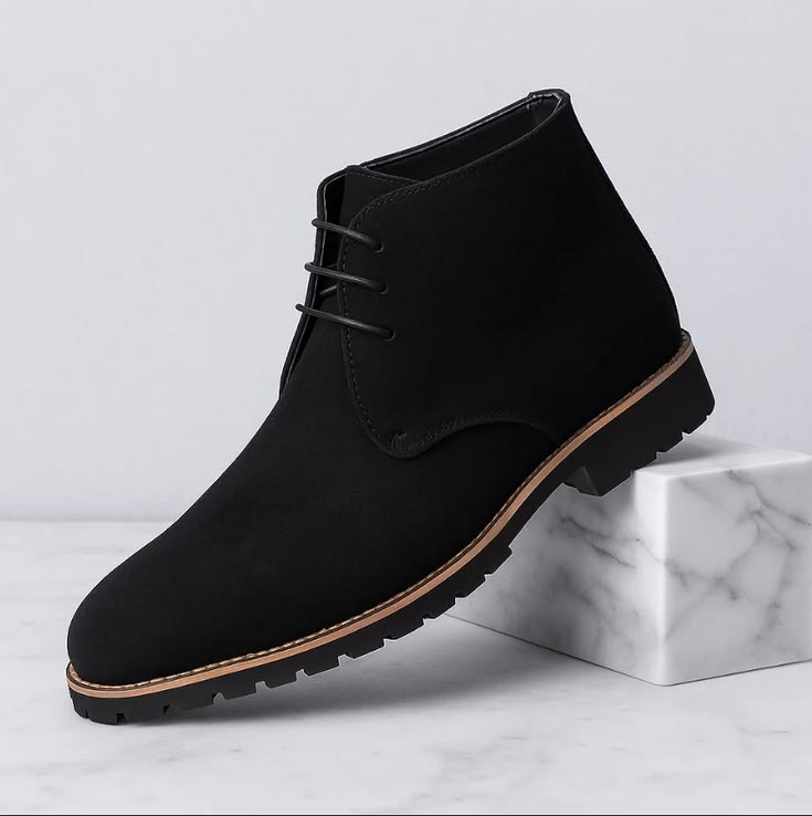 Mocasines Elegance Noir de Cuero Premium